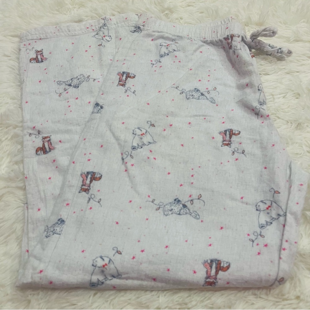Gap Animal Flannel Pajama Pants Size M
Grey